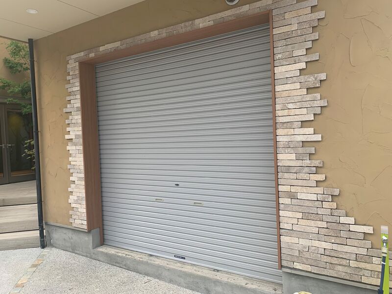 シャッター取付工事